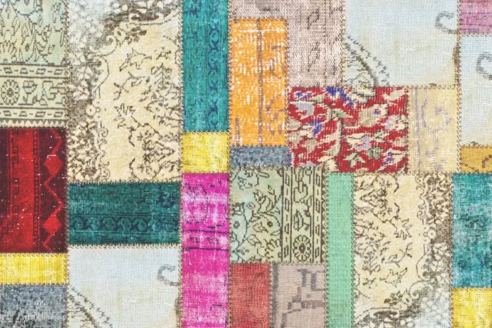 Byzantine Patchwork Washable Rug - Image 1