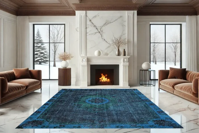 Sapphire Heirloom Washable Rug - Image 2