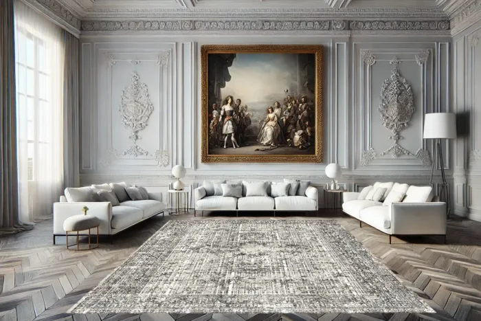 Ivory Legacy Washable Rug - Image 4