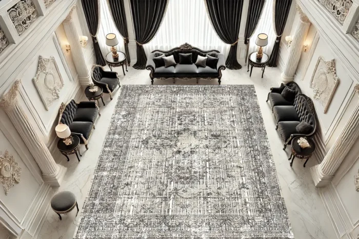 Ivory Legacy Washable Rug - Image 3