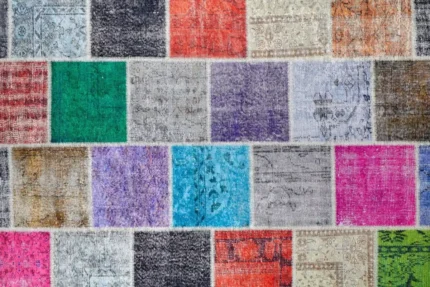 Patchwork Mosaic Washable Rug Patchwork Mosaic Washable Rug