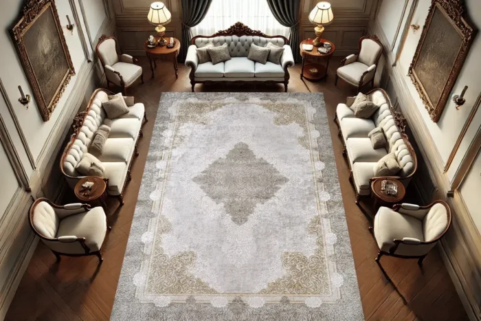 Majestic Grace Washable Rug - Image 3