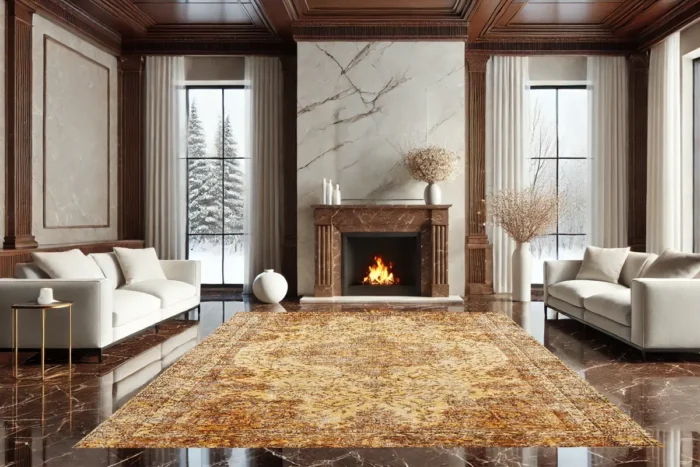Golden Era Washable Rug - Image 2