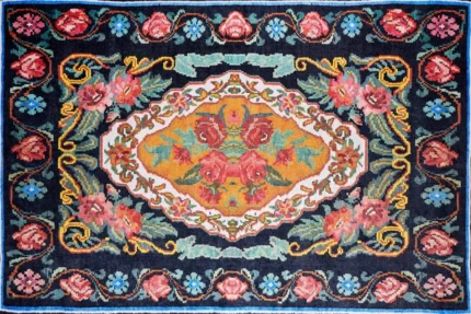 Opulent Bloom Washable Rug Opulent Bloom Washable Rug
