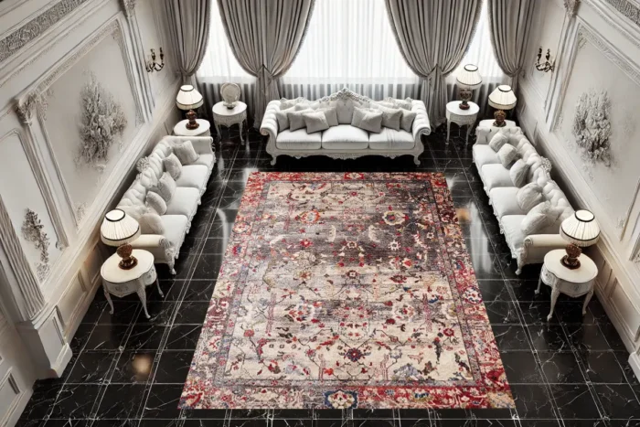 Serenity Bloom Washable Rug - Image 3