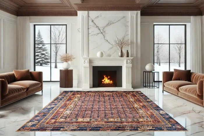 Empire Mosaic Washable Rug - Image 2