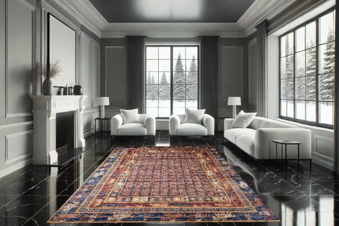 Empire Mosaic Washable Rug - Image 4