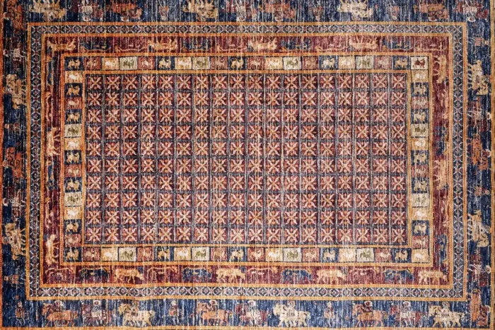 Empire Mosaic Washable Rug - Image 1