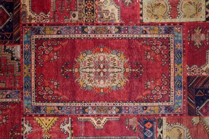 Crimson Legacy Washable Rug - Image 1