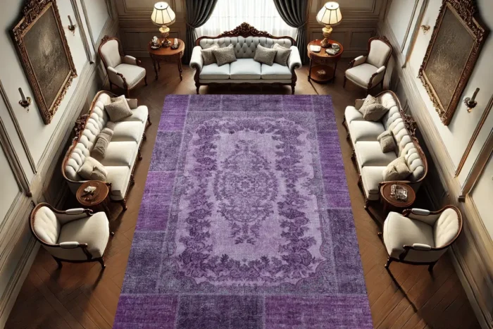 Lavender Opus Washable Rug - Image 3