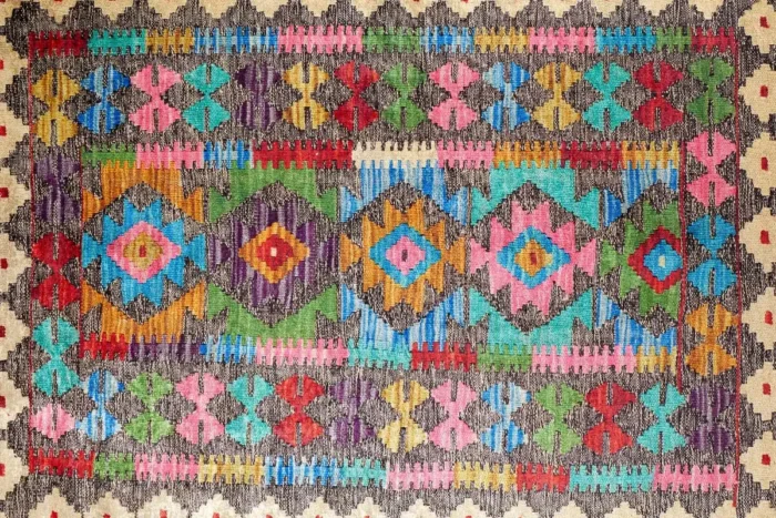 Colorful Legacy Washable Rug - Image 1