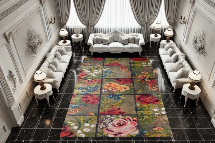 Empress's Charm Washable Rug - Image 3