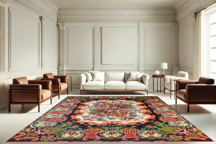 Garden of Eden Washable Rug - Image 4