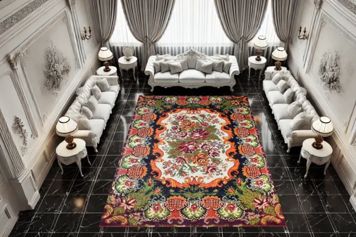 Garden of Eden Washable Rug - Image 3