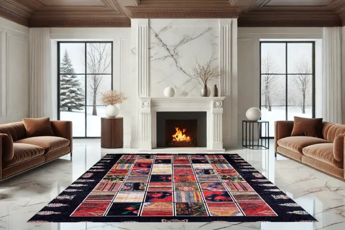 Bazaar Tapestry Washable Rug - Image 2