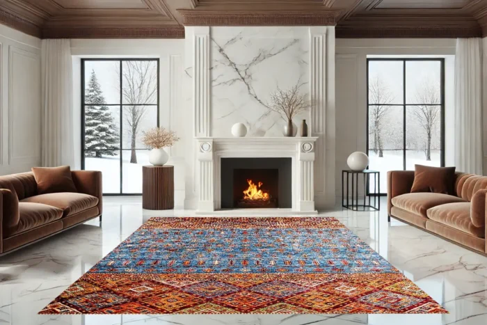 Nomadic Horizon Washable Rug - Image 2