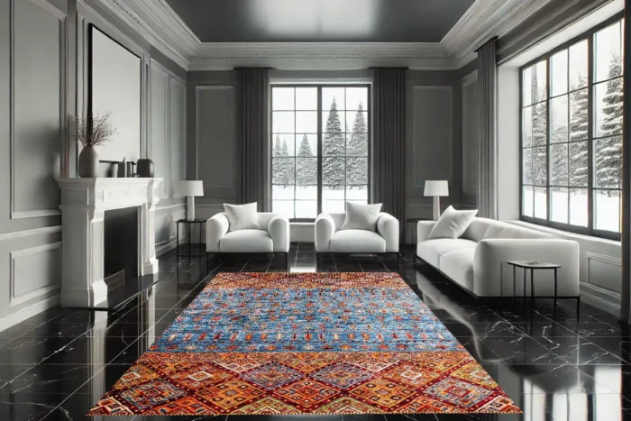 Nomadic Horizon Washable Rug - Image 4