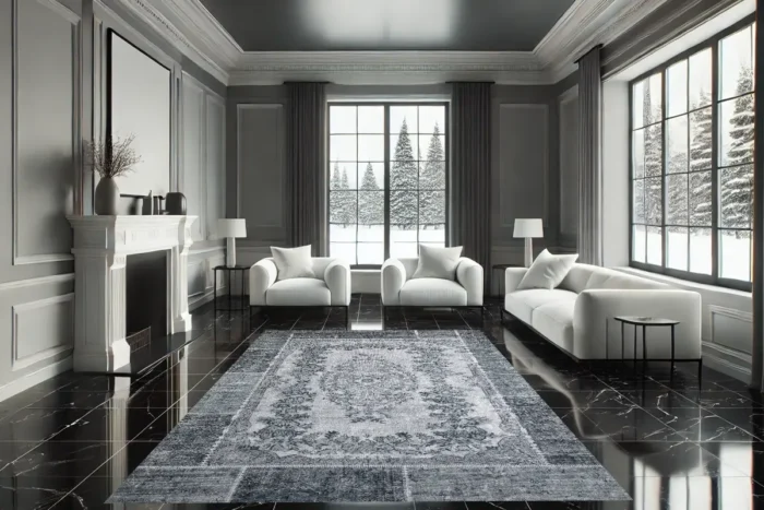 Moonlit Manor Washable Rug - Image 4