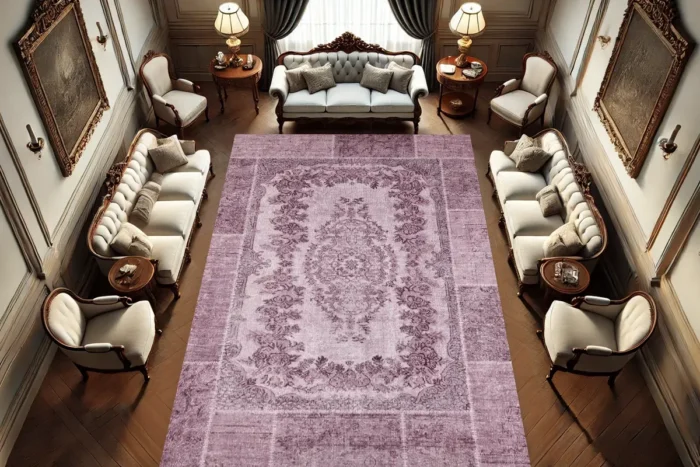 Lavender Reverie Washable Rug - Image 3