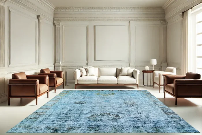 Azure Dream Washable Rug - Image 4