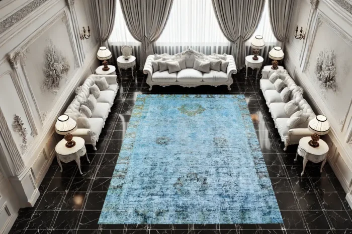 Azure Dream Washable Rug - Image 3