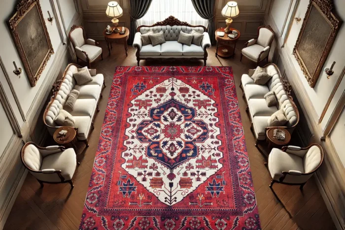 Nomadic Embrace Washable Rug - Image 3