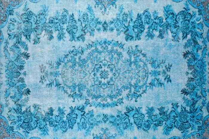 Azure Embrace Washable Rug - Image 1