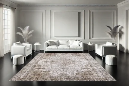 Imperial Bloom Washable Rug Imperial Bloom Washable Rug