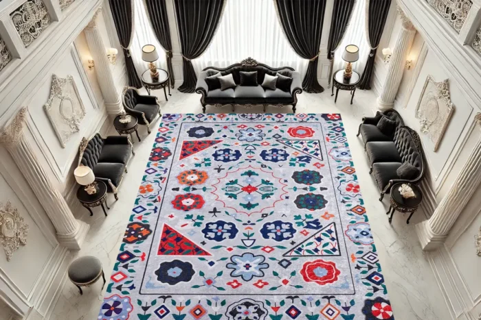 Anatolian Bloom Washable Rug - Image 3