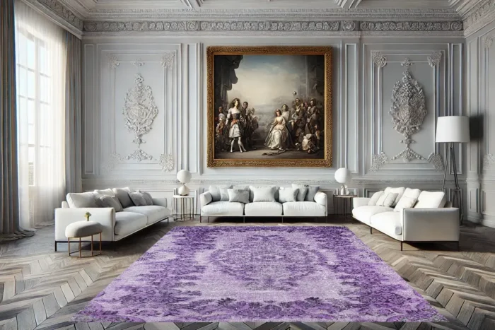 Imperial Orchid Washable Rug - Image 4