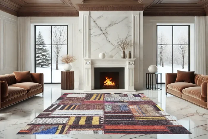 Patchwork Legacy Washable Rug - Image 2