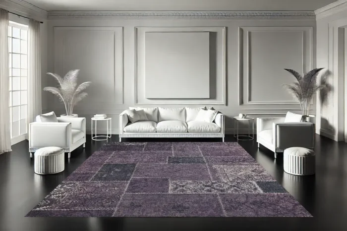 Imperial Patchwork Washable Rug - Image 2