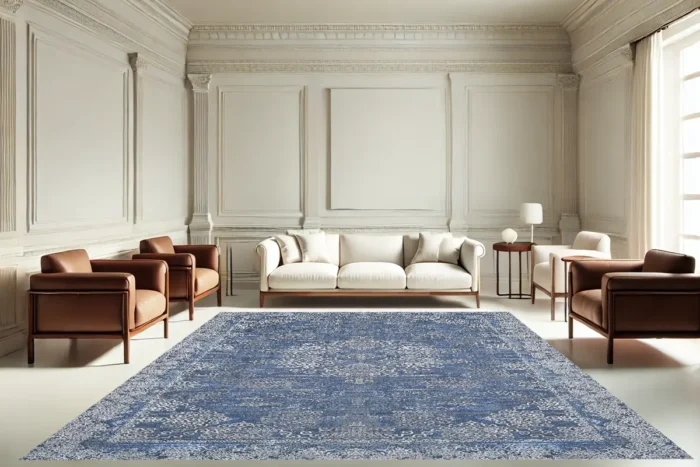 Ottoman Azure Washable Rug - Image 4