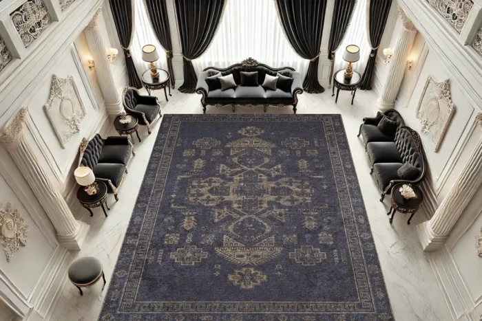 Golden Dynasty Washable Rug - Image 3
