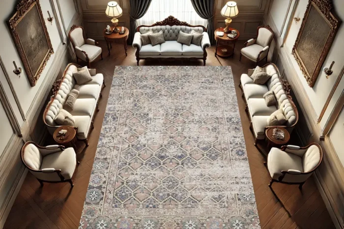 Queen's Dream 2 Washable Rug - Image 3