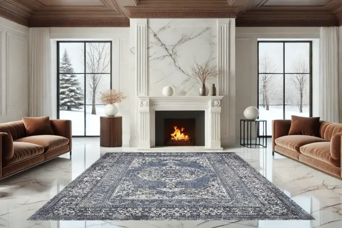 Royal Ember 2 Washable Rug - Image 2