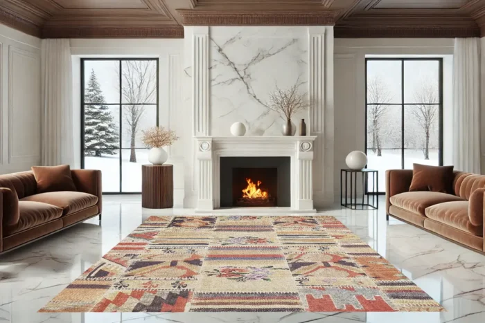 Patchwork Reverie Washable Rug - Image 2