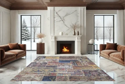 Egypt Patchwork Washable Rug Egypt Patchwork Washable Rug