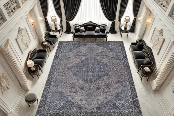 Turkish Bloom 3 Washable Rug - Image 3