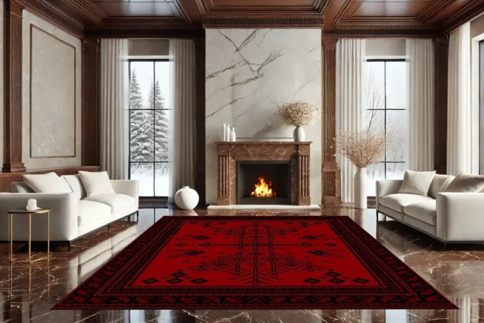 Crimson Heritage Washable Rug - Image 2