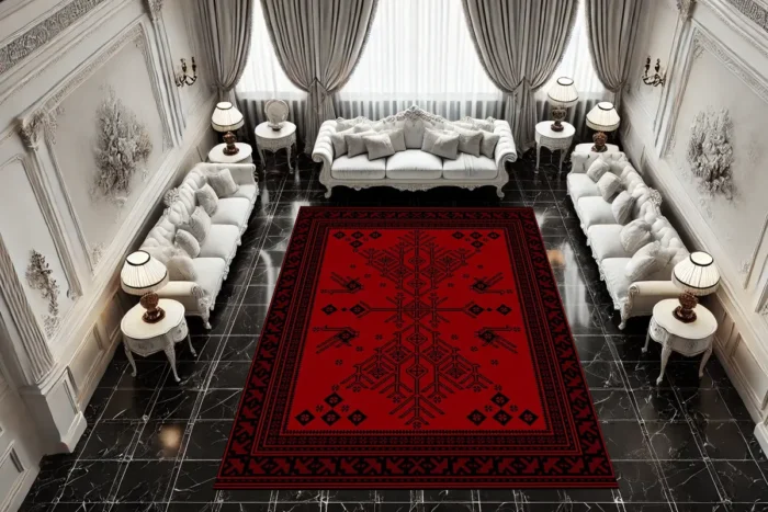 Crimson Heritage Washable Rug - Image 3