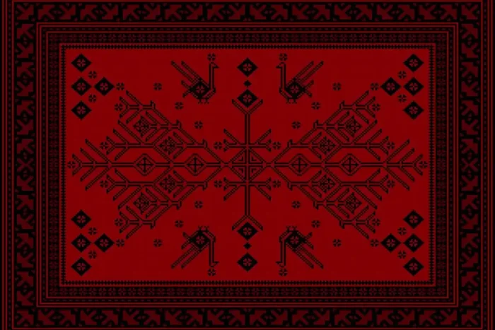 Crimson Heritage Washable Rug - Image 1