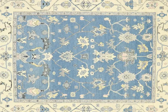 Azure Oasis Washable Rug - Image 1
