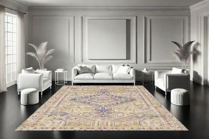 Sultan's Diamond Washable Rug - Image 2