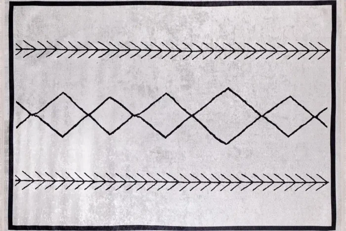 Arctic Rune Washable Rug - Image 1
