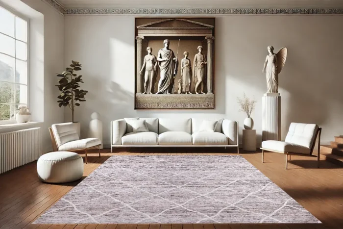 Nordic Mist Washable Rug - Image 2