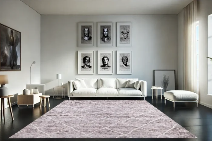 Nordic Mist Washable Rug - Image 4