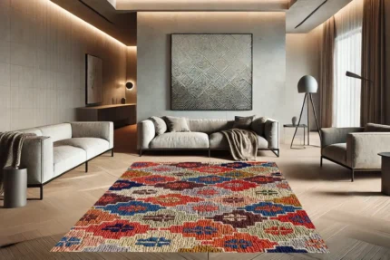 Nordic Mosaic Washable Rug Nordic Mosaic Washable Rug