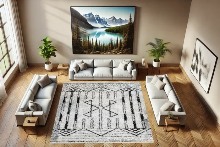 Nordic Horizon Washable Rug - Image 3