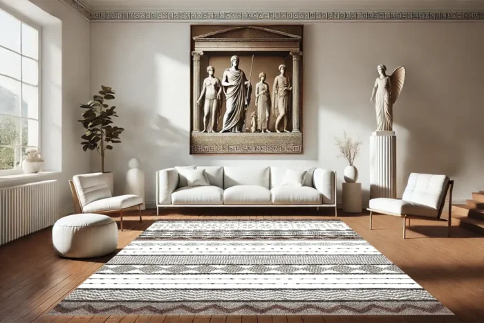 Scandinavian Harmony Washable Rug - Image 2